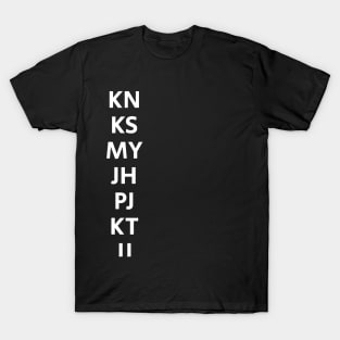 Bang tan name chant KPOP fans Short name T-Shirt